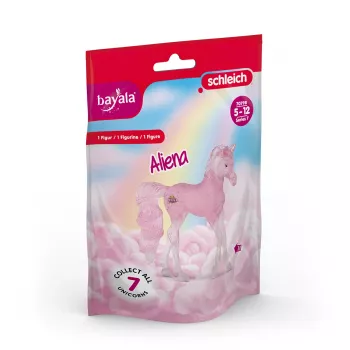 Figura alien unicórnio Schleich Collectibles, rosa, idade recomendada 5+