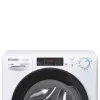 Máquina de lavar e secar roupa Candy Smart Pro CSHW4645TWB3/1-S, de instalação livre carga frontal, 4 kg, 1400 rpm, classe de centrifugação B, branca