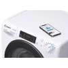 Máquina de lavar e secar roupa Candy Smart Pro CSHW4645TWB3/1-S, de instalação livre carga frontal, 4 kg, 1400 rpm, classe de centrifugação B, branca