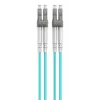Cabo de fibra ótica multimodo duplex OM4 50/125 GEMBIRD, LC/LC, 2 m