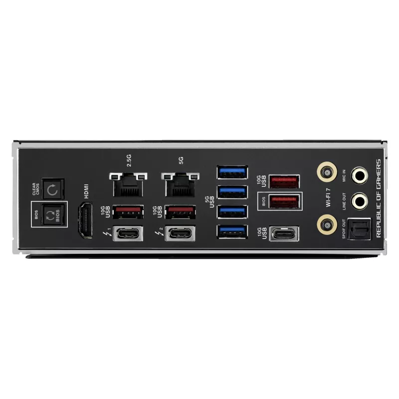 Motherboard ASUS ROG MAXIMUS Z890 HERO — Intel Z890, LGA 1851, ATX, DDR5, 4 DIMM, 6x M.2, Wi‑Fi 7, LAN 2,5Gb