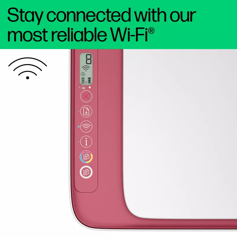Impressora a cores 3 em 1 sem fios HP DeskJet 2823e, copiadora, digitalizador