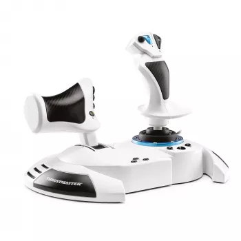 Joystick Thrustmaster T.Flight Hotas One Microsoft Flight Simulator Edition USB preto branco