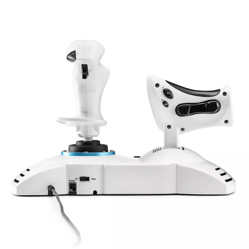 Joystick Thrustmaster T.Flight Hotas One Microsoft Flight Simulator Edition USB preto branco