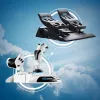 Joystick Thrustmaster T.Flight Hotas One Microsoft Flight Simulator Edition USB preto branco