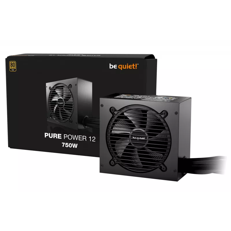 Fonte de alimentação be quiet PURE POWER 12 750W 20+4 pin ATX ATX preto