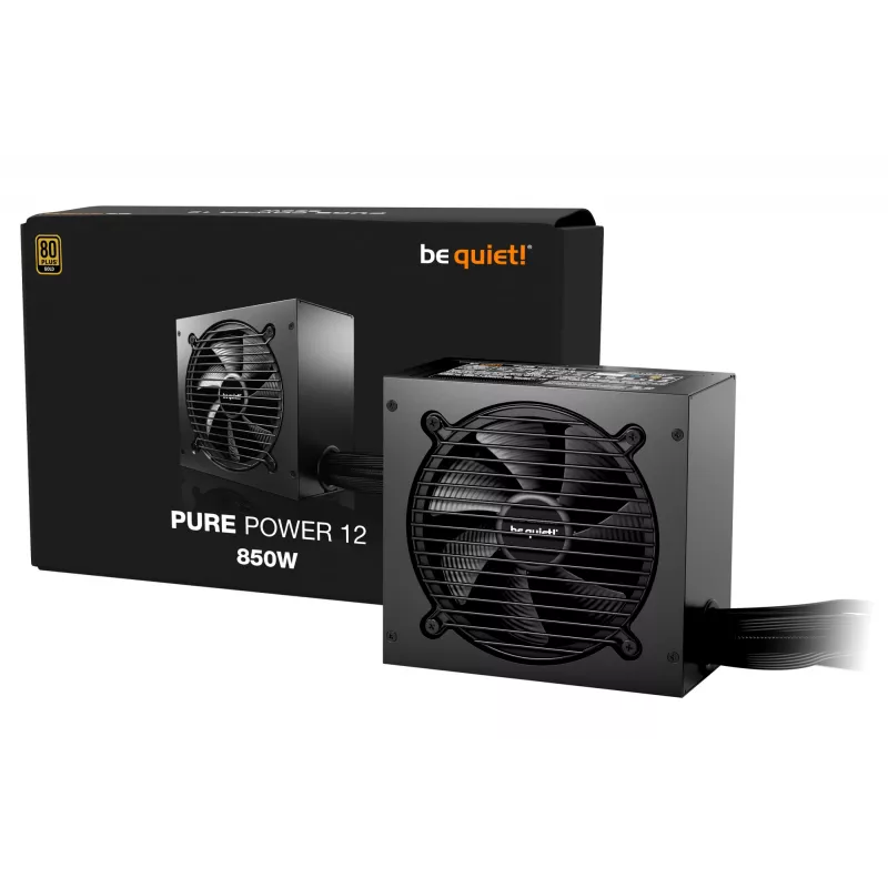 Fonte de alimentação be quiet PURE POWER 12 850W 20+4 pin ATX ATX preto
