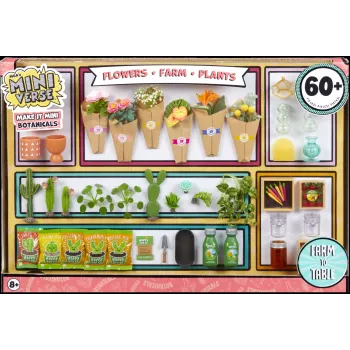 Miniverse - Make It Mini Botanicals, 8 ano(s), multicolorido, plástico