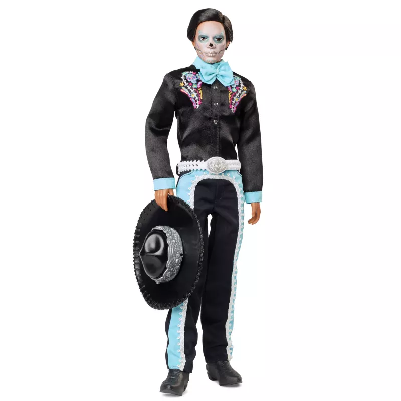 Boneca de moda Mattel Barbie Ken Dia de Muertos multicolorido 3+