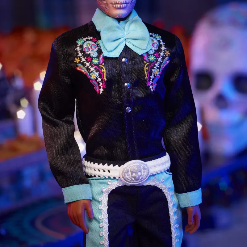 Boneca de moda Mattel Barbie Ken Dia de Muertos multicolorido 3+