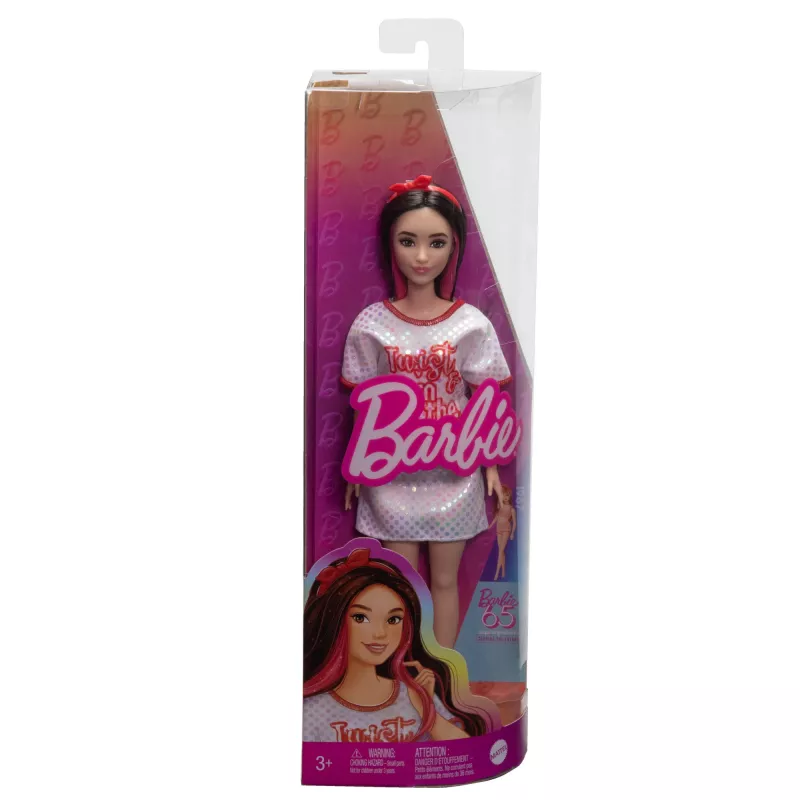 Boneca de moda Mattel Barbie Fashionistas boneca feminino 298 mm multicolorido