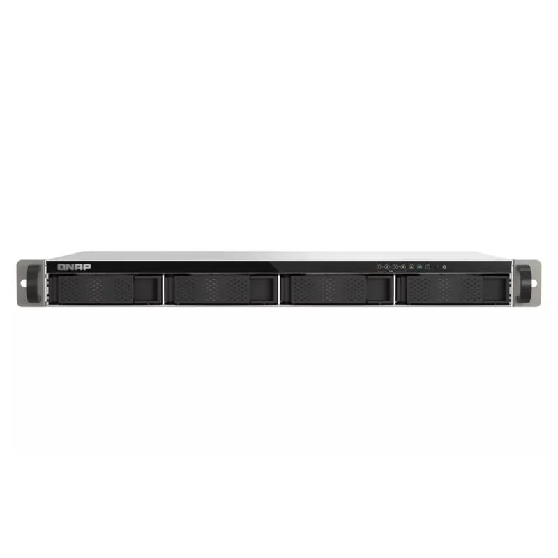 QNAP TS-433eU NAS Rack (1U) Cortex-A Cortex-A55 4 GB 0 TB QNAP Turbo System preto