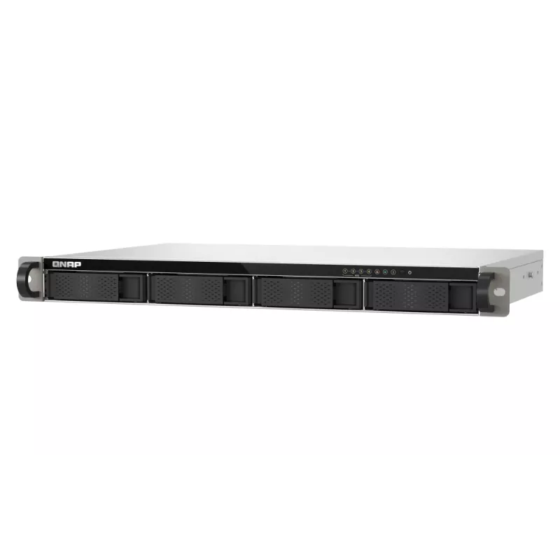 QNAP TS-433eU NAS Rack (1U) Cortex-A Cortex-A55 4 GB 0 TB QNAP Turbo System preto