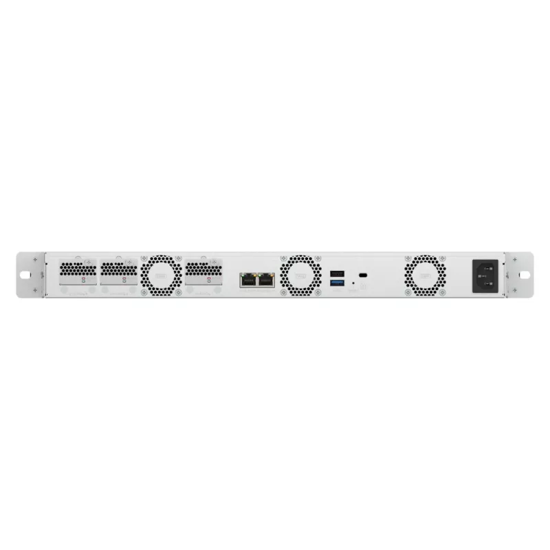 QNAP TS-h765eU NAS Rack (1U) Intel Atom® 8 GB DDR5 QuTS hero Black, cinzento