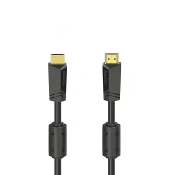 Cabo HDMI High-Speed Hama, macho - macho, 4K, Ethernet, banhado a ouro, 10,0 m