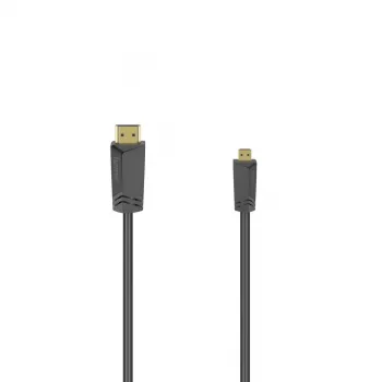 Cabo HDMI Hama 00205016 1,5 m HDMI Type-A (Standard) HDMI Type-D (Micro) preto