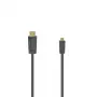Cabo HDMI Hama 00205016 1,5 m HDMI Type-A (Standard) HDMI Type-D (Micro) preto
