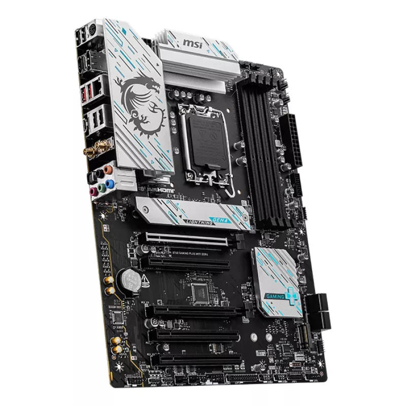 Placa-mãe MSI B760 GAMING PLUS WIFI DDR4 Intel B760 LGA 1700 ATX