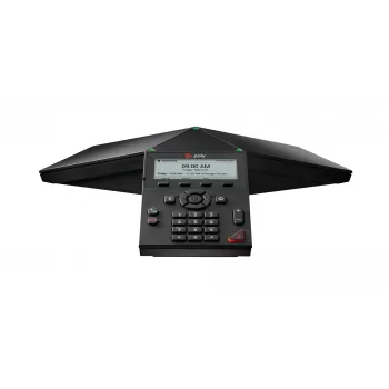 Telefone de conferência IP HP Poly Trio 8300 com suporte PoE, preto