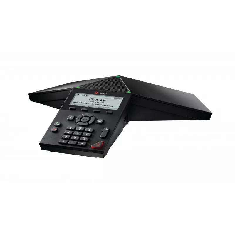 HP Poly Trio 8300 849A0AA telefone de conferência IP, PoE, Wi-Fi, Bluetooth, USB, LCD de 3,5"