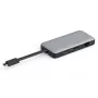 Estação de acoplamento de viagem DIGITUS USB-C, 7 portas - HDMI / 2x USB-A 3.2 Gen 1 / GbE / SD / MicroSD - 100W USB-C Power Delivery
