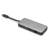 Estação de acoplamento de viagem DIGITUS USB-C, 7 portas - HDMI / 2x USB-A 3.2 Gen 1 / GbE / SD / MicroSD - 100W USB-C Power Delivery