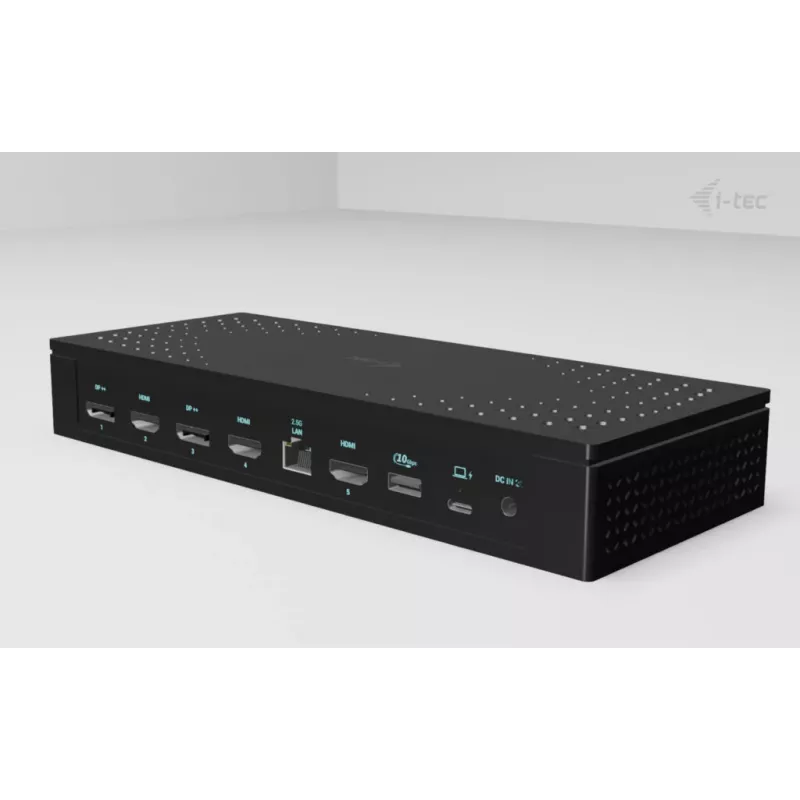 Estação de acoplamento universal i-tec 5x 4K/60Hz Display + Power Delivery 100W