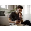 JVC HA-FR17UC auriculares intra-auriculares com fio, USB-C, microfone, driver de 10,7 mm, 1,2 m, IPX2, brancos
