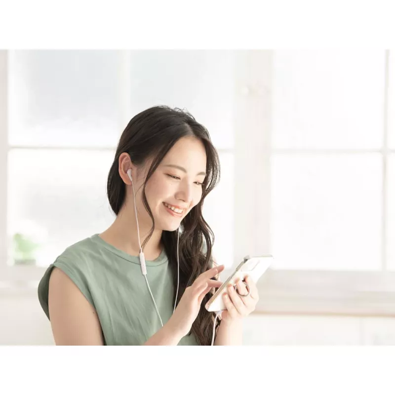 JVC HA-FR9UC Headset com fios In ear Chamadas/Música USB Type-C Branco