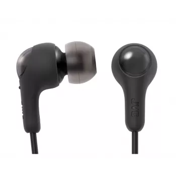 Headset In-Ear com fios JVC HA-FR9UC com USB-C, drivers de 9,2 mm, 5–22.000 Hz, microfone e controlo em linha, cabo de 1,2 m, preto