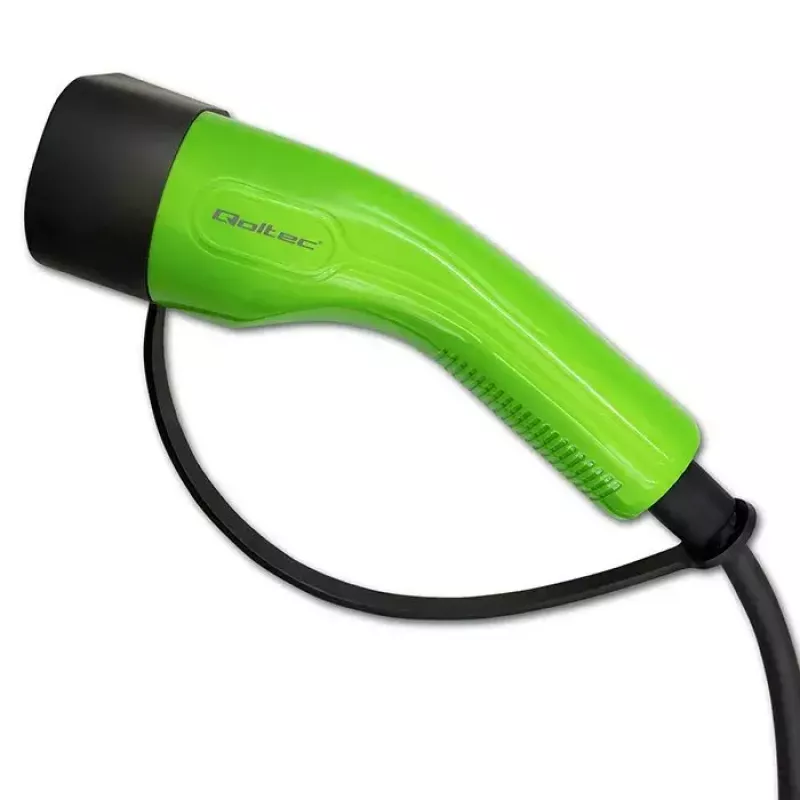 Carregador portátil para veículos elétricos QOLTEC 52467 Tipo 2, 11 kW, de 3 fases