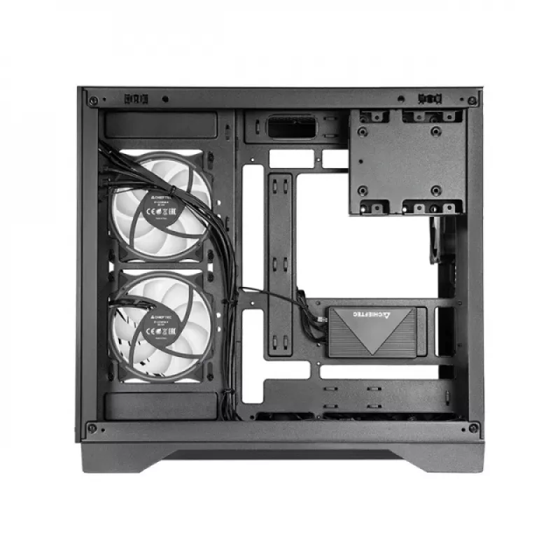 Chieftec Visio GM-30B-TG-OP preto vidro temperado x 2 cubo preto
