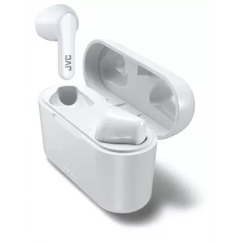 JVC HA-A3T auriculares intra-auriculares true wireless, Bluetooth 5.1, IPX4, até 22 h, 20 - 20000 Hz, brancos