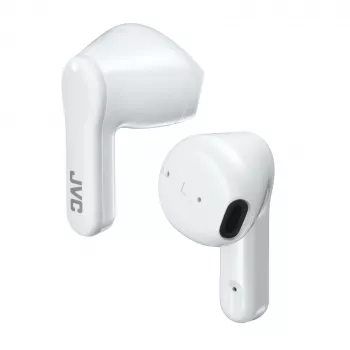 JVC HA-A3T auriculares intra-auriculares true wireless, Bluetooth 5.1, IPX4, até 22 h, 20 - 20000 Hz, brancos