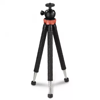 Hama Traveller Pro tripé smartphone/action camera 3 pernas preto, vermelho