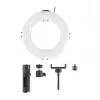 Hama SpotLight Smart 80 II luz em anel LED, conjunto para smartphone, com mini tripé