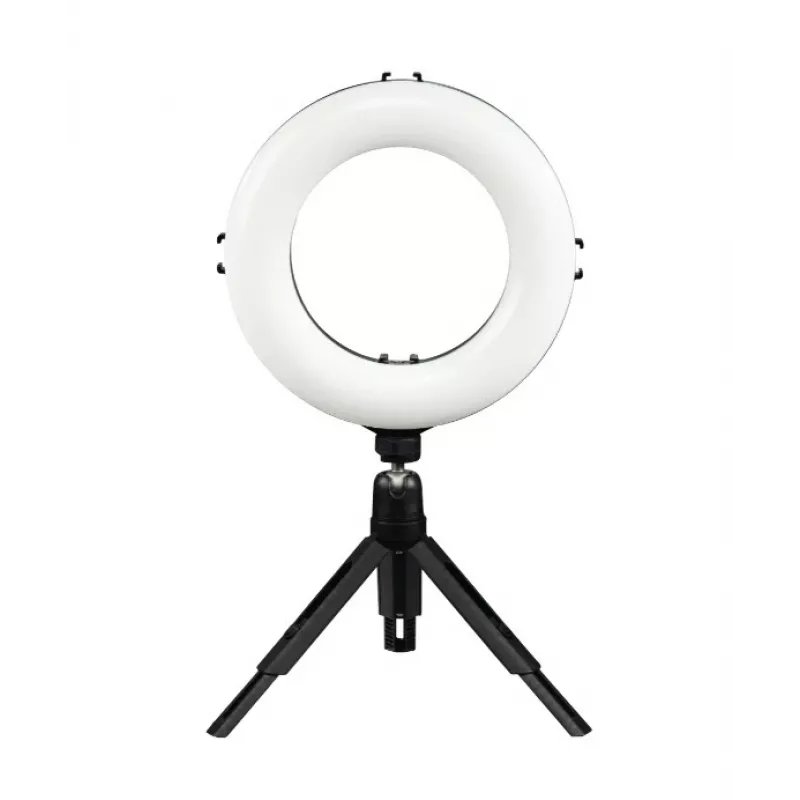 Hama SpotLight Smart 80 II luz em anel LED, conjunto para smartphone, com mini tripé