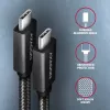Axagon BUCM32-CM05AB SPEED+ cabo USB-C <> USB 20Gbps/100W 0,5 m