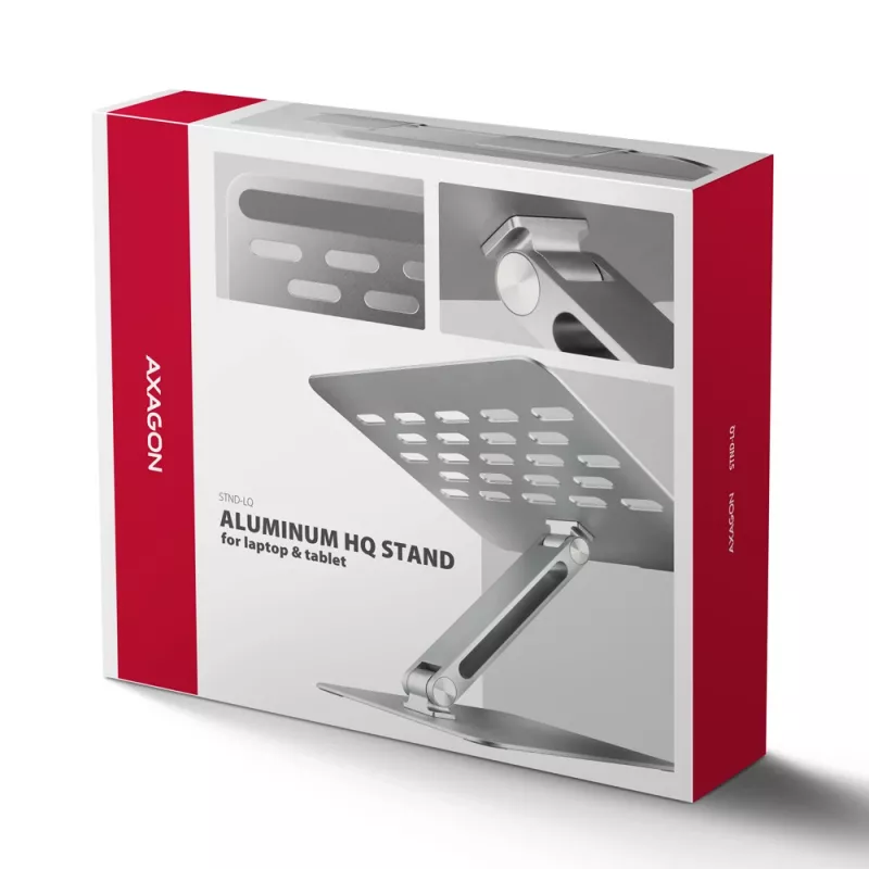 Axagon STND-LQ suporte para portáteis e tablets 10