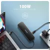Axagon HMC-6GLN hub USB 5Gbps, 2x USB-A, USB-C, HDMI 4k/60Hz, RJ-45, PD 100W, cabo USB-C