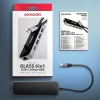 Axagon HMC-6GLN hub USB 5Gbps, 2x USB-A, USB-C, HDMI 4k/60Hz, RJ-45, PD 100W, cabo USB-C