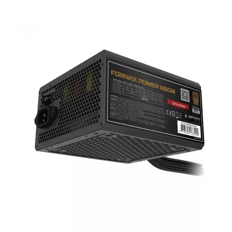 Fonte de alimentação Fornax Power 650W