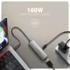 Axagon RVC-HI8KPD, adaptador USB-C -> HDMI 2.1, 8K/60Hz, 4K/144Hz, HDR10+, PD100W