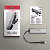 Axagon RVC-HI8KPD, adaptador USB-C -> HDMI 2.1, 8K/60Hz, 4K/144Hz, HDR10+, PD100W