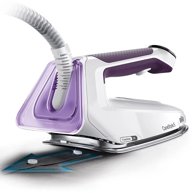 Braun CareStyle 5 IS5247VI 2400 W 2 L base de engomar EloxalPlus violeta, branco