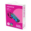 ADATA SC740 500 GB USB Type-C 3.2 Gen 2 (3.1 Gen 2) preto, azul