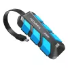 SSD externo ADATA SC740 2TB Plug&Go azul 1050/1000 MIL.STD USB Type-C 3.2 Gen 2 (3.1 Gen 2) preto, azul