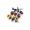 Brinquedo de construção LEGO City conjunto combinado 60462 — Helicóptero e carro de bombeiros, 874 peças, 3 minifiguras, idade 7+