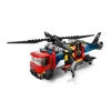 Brinquedo de construção LEGO City conjunto combinado 60462 — Helicóptero e carro de bombeiros, 874 peças, 3 minifiguras, idade 7+