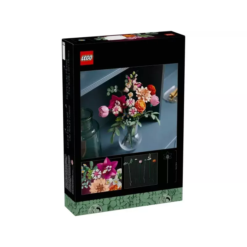 LEGO Icons conjunto de construção Ramo de flores 10342 — 749 peças, modelo de exposição, 18+